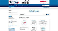 Desktop Screenshot of lyreco.dk.utypia.com